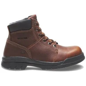 Wolverine W04713 Men's Marquette 6" Steel Toe EH Work Boots - Brown