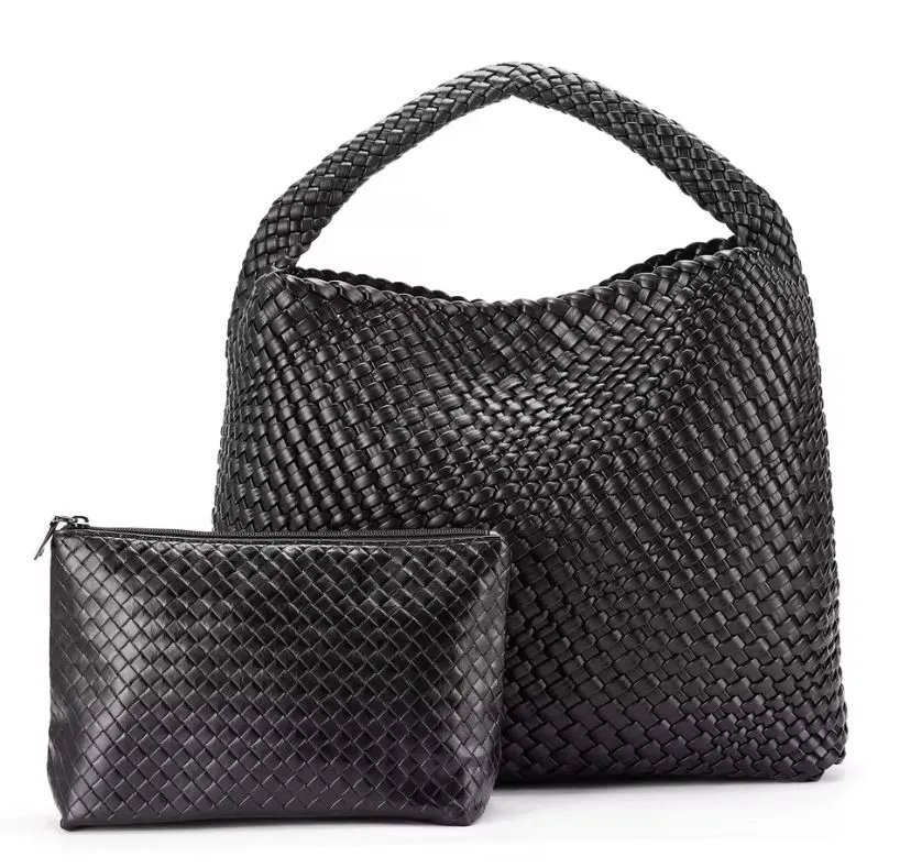 Woven Bags for Women Shoulder Bag Leather Handbags          8601