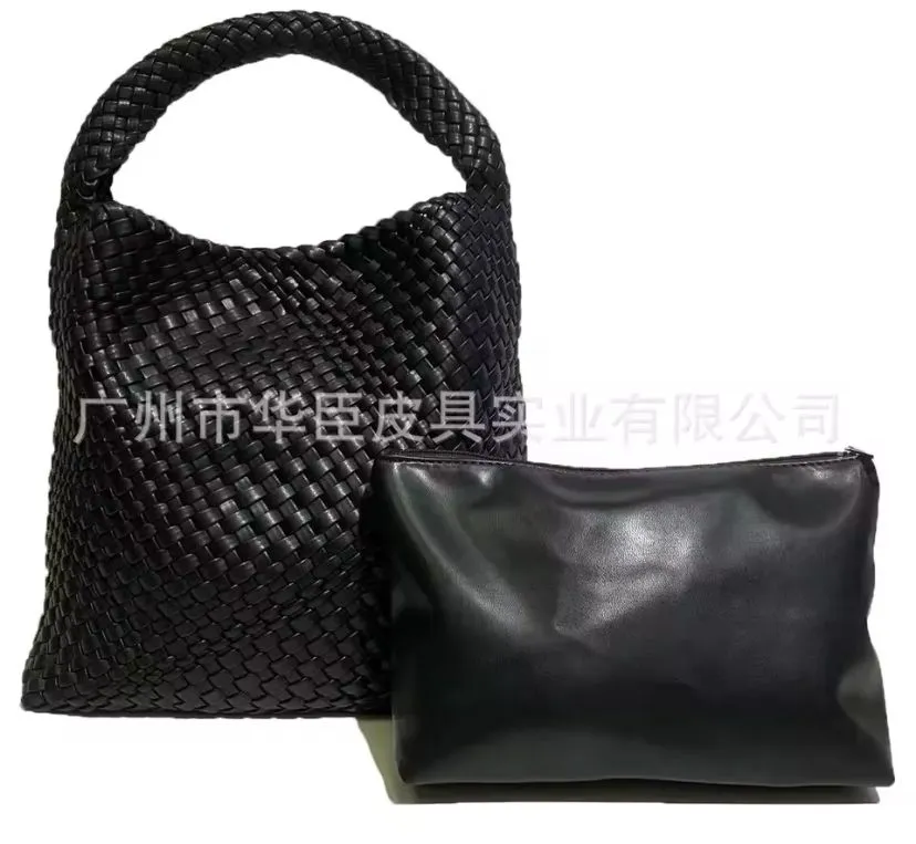 Woven Bags for Women Shoulder Bag Leather Handbags          8601